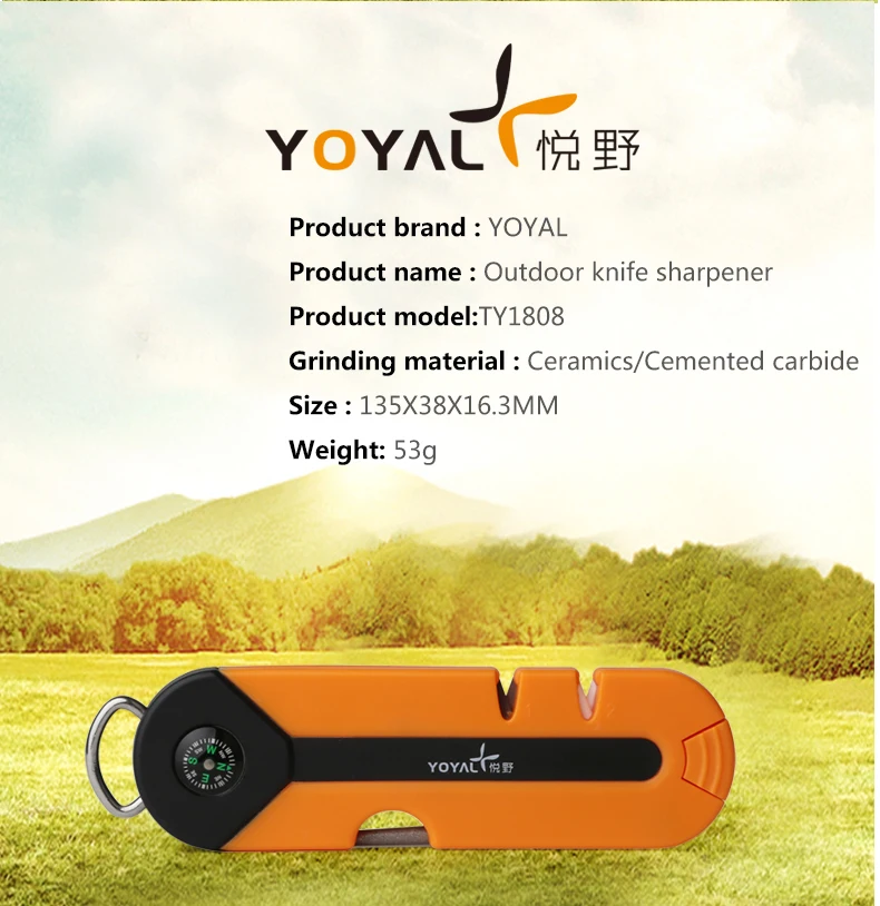 YOYAL Professional Outdoor Multifunction Sharpener Knife Sharpening Diamond Blades Machines Sharpening Tools faca