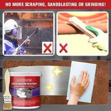 

100ml Car Anti-Rust Chassis Rust Converter Water-Based Primer Metal Surface Rust Remover Weather-Proof Long Lasting Deruster