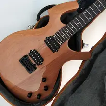 Новая электрогитара Big John в натуральном цвете со специальным корпусом из красного дерева, сделано в Китае+ BJ-251