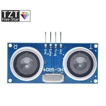 TZT Ultrasonic sensor HC-SR04 HCSR04 to world Ultrasonic Wave Detector Ranging Module HC SR04 HCSR04 Distance Sensor For Arduino