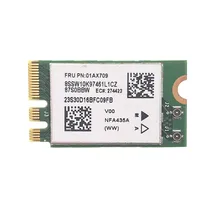 Для lenovo IdeaPad 510-15IKB E31 E470 FRU 01AX709 Atheros QCNFA435 AC 2,4G& 5G NGFF 802.11ac wifi+ Bluetooth 4,1