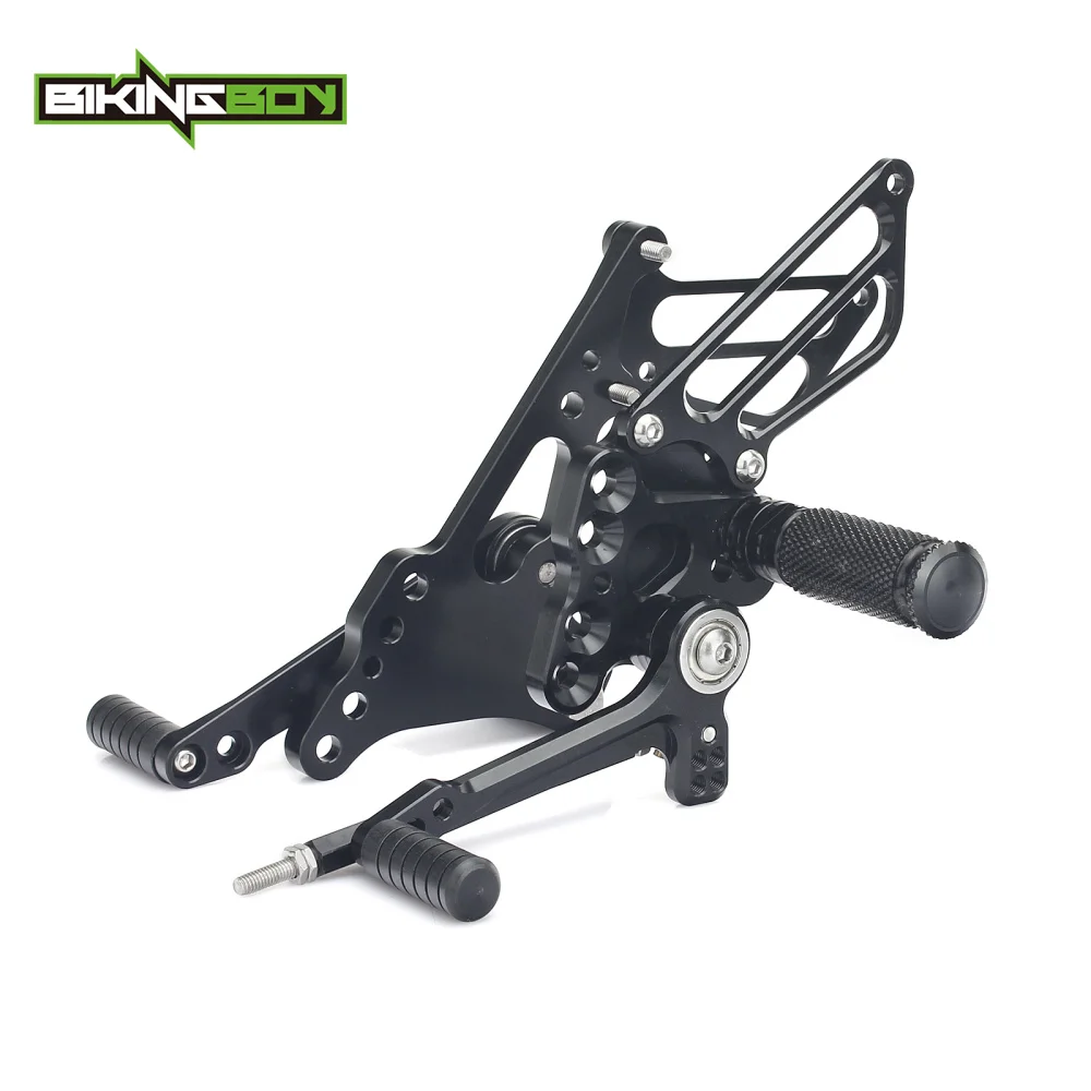 BIKINGBOY Adjustable Rearsets Rear Sets Footpegs Footrests For Suzuki GSXR 1000 GSX-R K7 K8 07 08 2007 2008 | Автомобили и