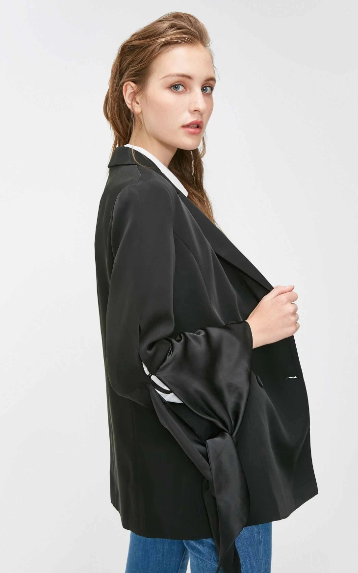 Vero Moda новая лента манжеты черный костюм пальто воротник с отворотами vadim | 318308537