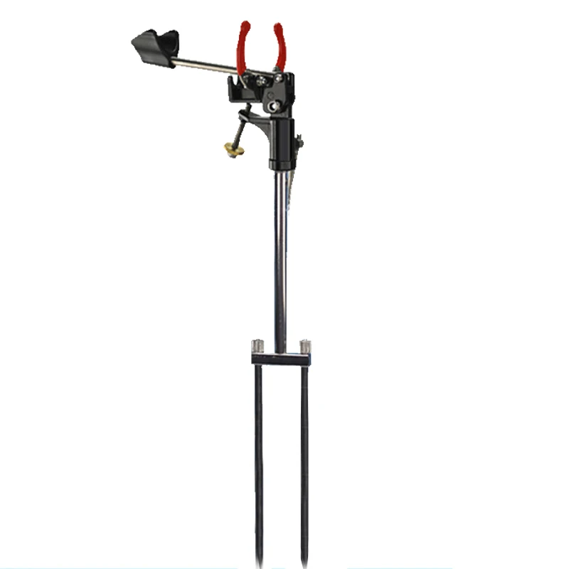Metal Fishing rod stand automatic hold fishing gun stand sea rod hand sea two-purpose universal large object raft fishing