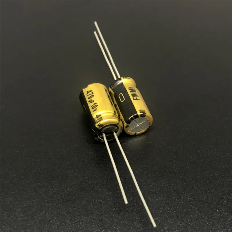 10 шт./100 шт. 470 мкФ 10В NICHICON FW серия 6 3x11 мм 10V470uF аудио HiFi электролитический