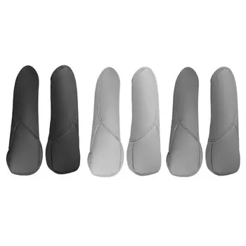 

New Pair PU Leather Front Seat Armrest Cover No Wrinkle for Honda for CR-V for CRV 2007 2008 2009 Car interior Accessories