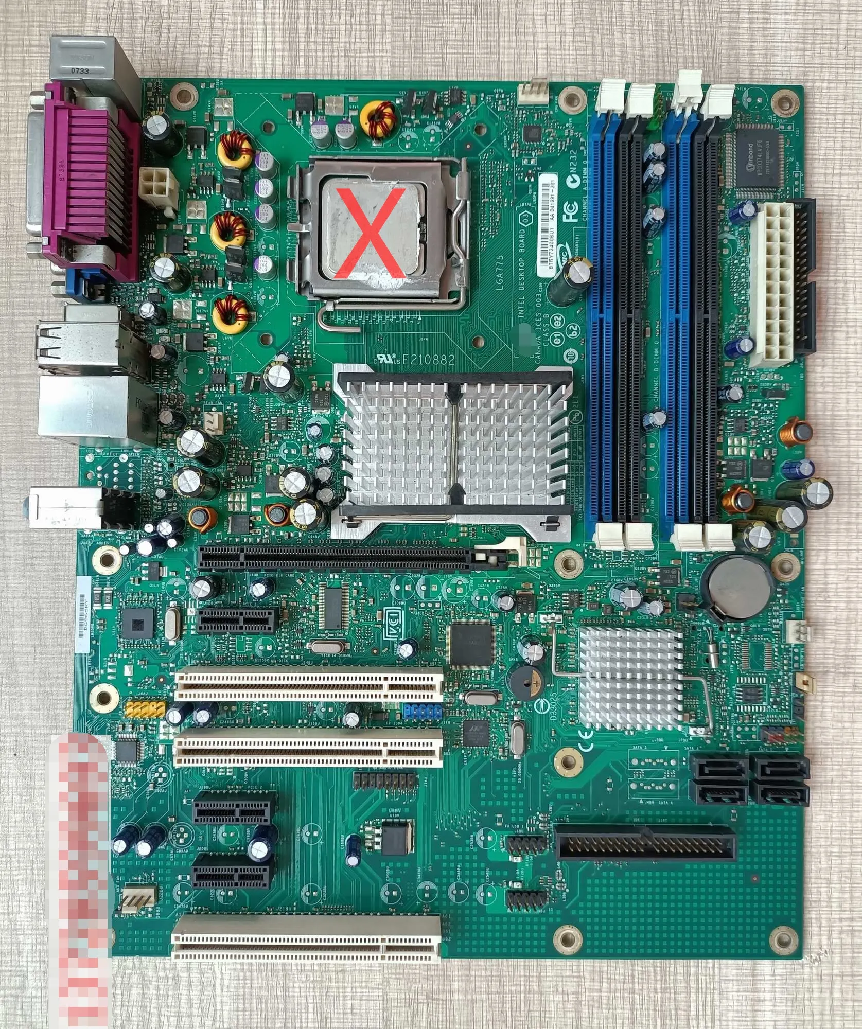 Dg965ry For Intel Desktop Board Industrial Motherboard Lga775 - Motherboards  - AliExpress