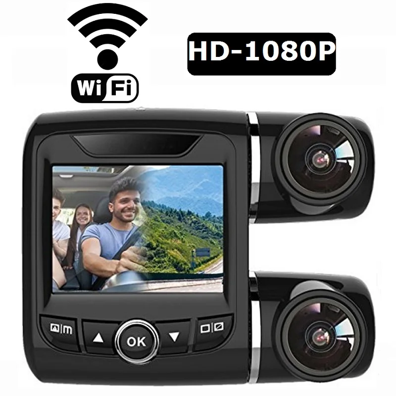 Автомобильный видеорегистратор камера для приборной панели 2 дюйма 1080P Full HD