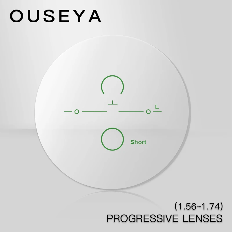 Мультифокальные линзы для близорукости с защитой от сисветильник света Индекс 1