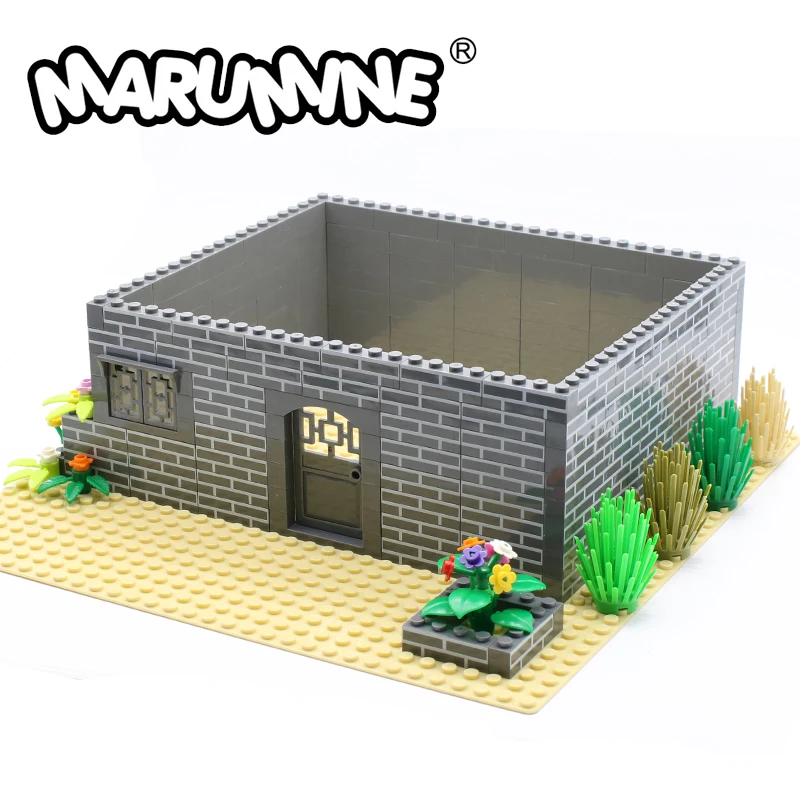 Marumine-bloques de construcción de ciudad MOC, piezas de cubo compatibles con 100 accesorios de construcción, 1x4 puntos, 15533 Uds.