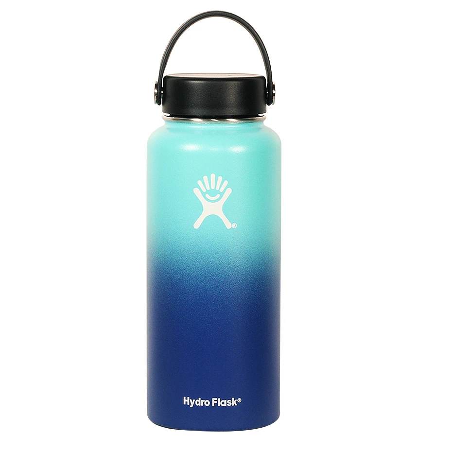 Hydro Flask18OZ 32 унции чайник вакуум-устойчивый к падению из нержавеющей стали широкий рот Спорт на открытом воздухе цвет изолированный портативный Therm