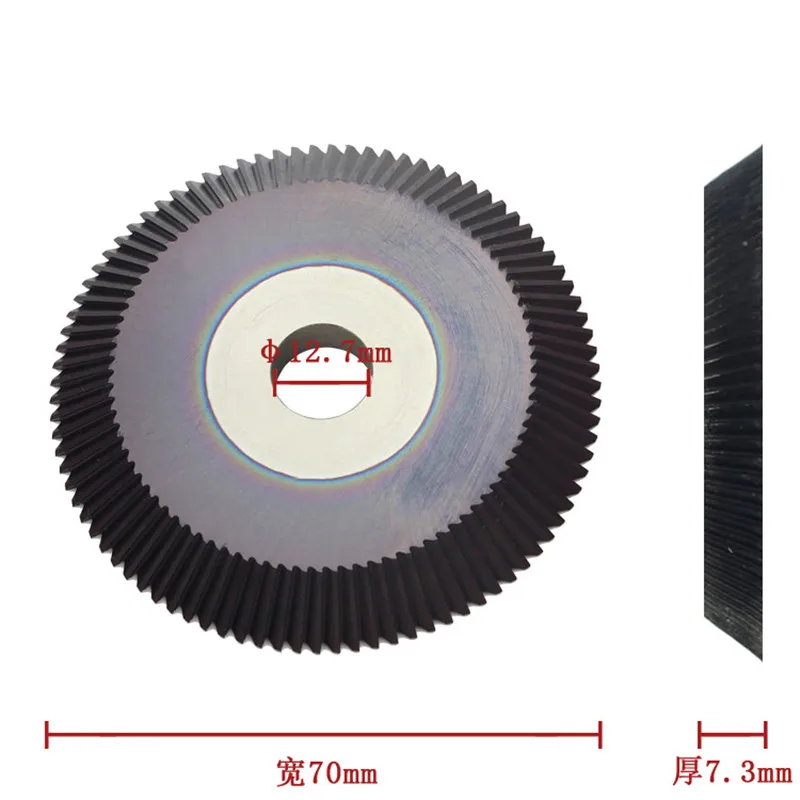 (0011#) Raise HSSM35 double angle milling cutter With nano-coating For Copper and iron key | Инструменты