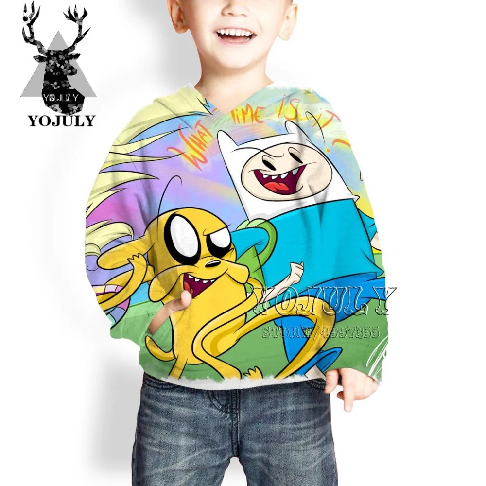 YOJULY Adventure treasure 3D Drucken Kwaii модный уличная 3D пуловер для маленьких мальчиков и девочек, подростков, хип-хоп, Детская толстовка C83