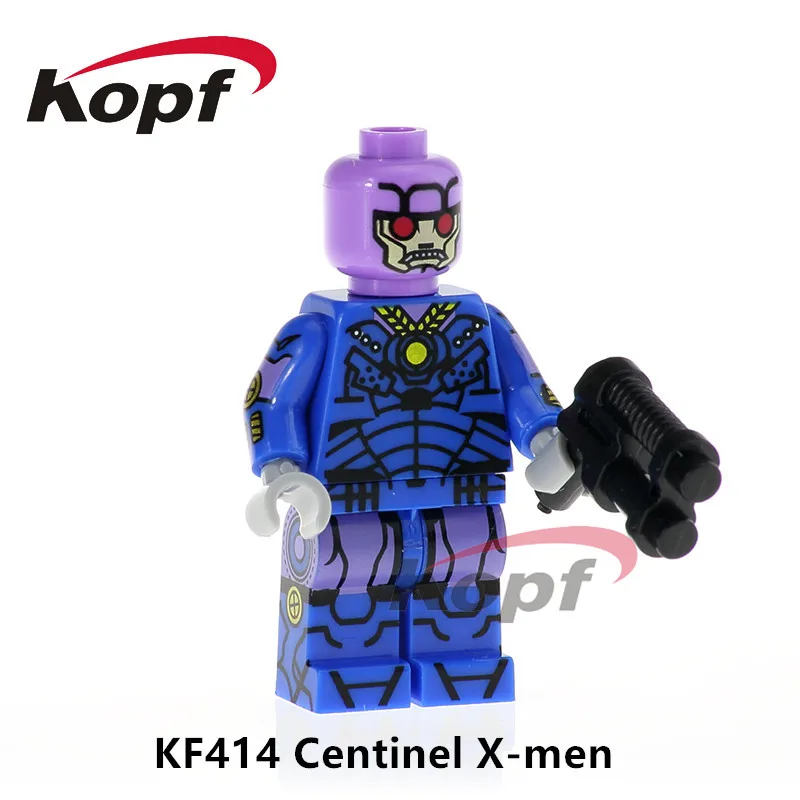 KF414 20Pcs No Box 20 шт. KF670 капитан Супергерои Мстители Человек-паук анти-Веном Дэдпул Американский Карнаж строительный блок для детей - Цвет: KF414 20Pcs No Box