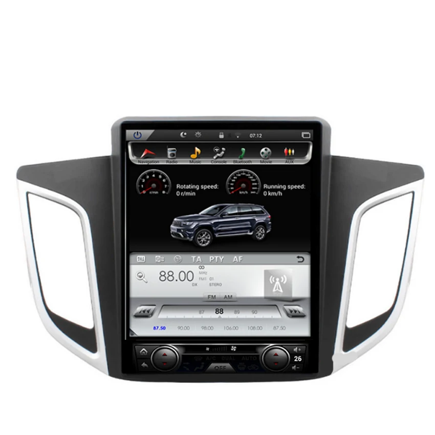Для hyundai IX25 автомобильный Радио Android мультимедийный плеер Автомобильный сенсорный экран gps навигация поддержка Carplay