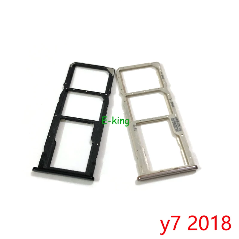 Huawei Y7 Prime Pro Sim Card Slot Tray Holder Sim Card Reader Socket phone sim tray holder