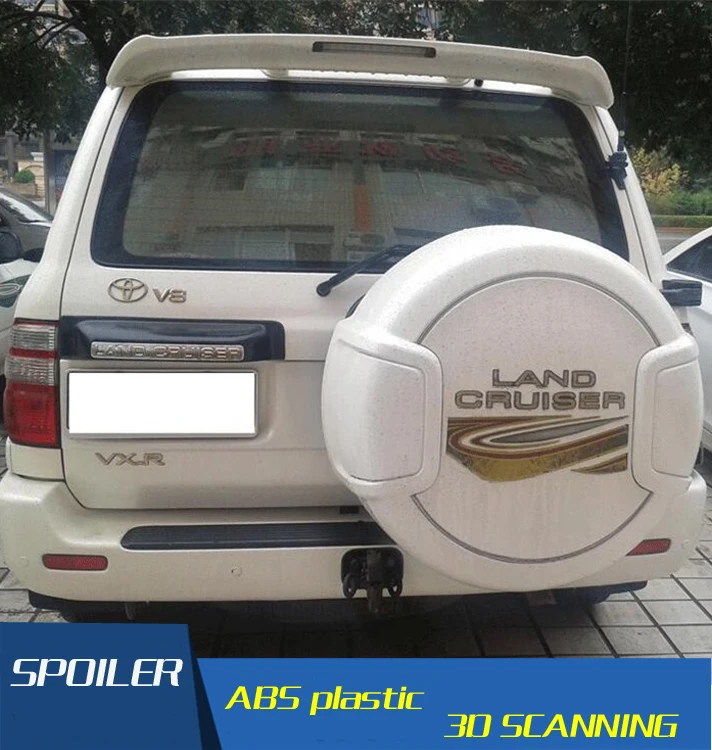 Для Toyota FJ90 PRADO 3400 Спойлер ABS Материал заднее крыло автомобиля праймер цвет задний