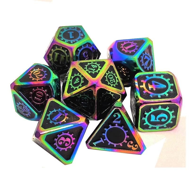 24/7 Customer Service Orders over 15 ship free D&D Game Dice Set, 7 Pl