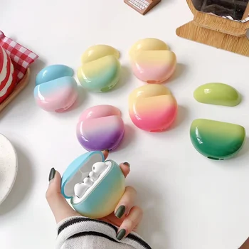 

For Huawei Freebuds 3 Case Fashion Macaron Gradient PC Hard Earphone Protective Cover for Huawei Freebuds 3 Pro Headset Coque