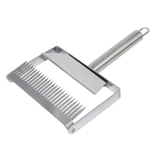 Large Stainless Steel Honey Scraper Fork Beekeeping Honey Uncapping Bee Hive Shovel Tools Dropshipping FAS