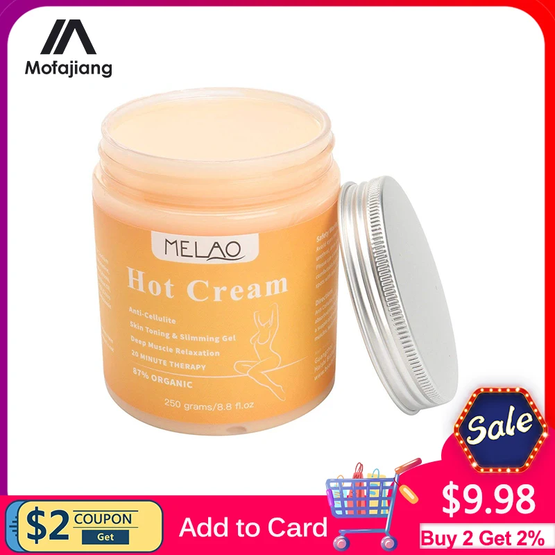 Fat Burner Weight Loss Cream Anti Cellulite Hot Cream Body Massager Gel