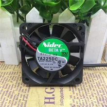 Nidec TA225DC H34587-55 12 В 0.17A 6 см 6015 2 провода большой воздушный вентилятор охлаждения