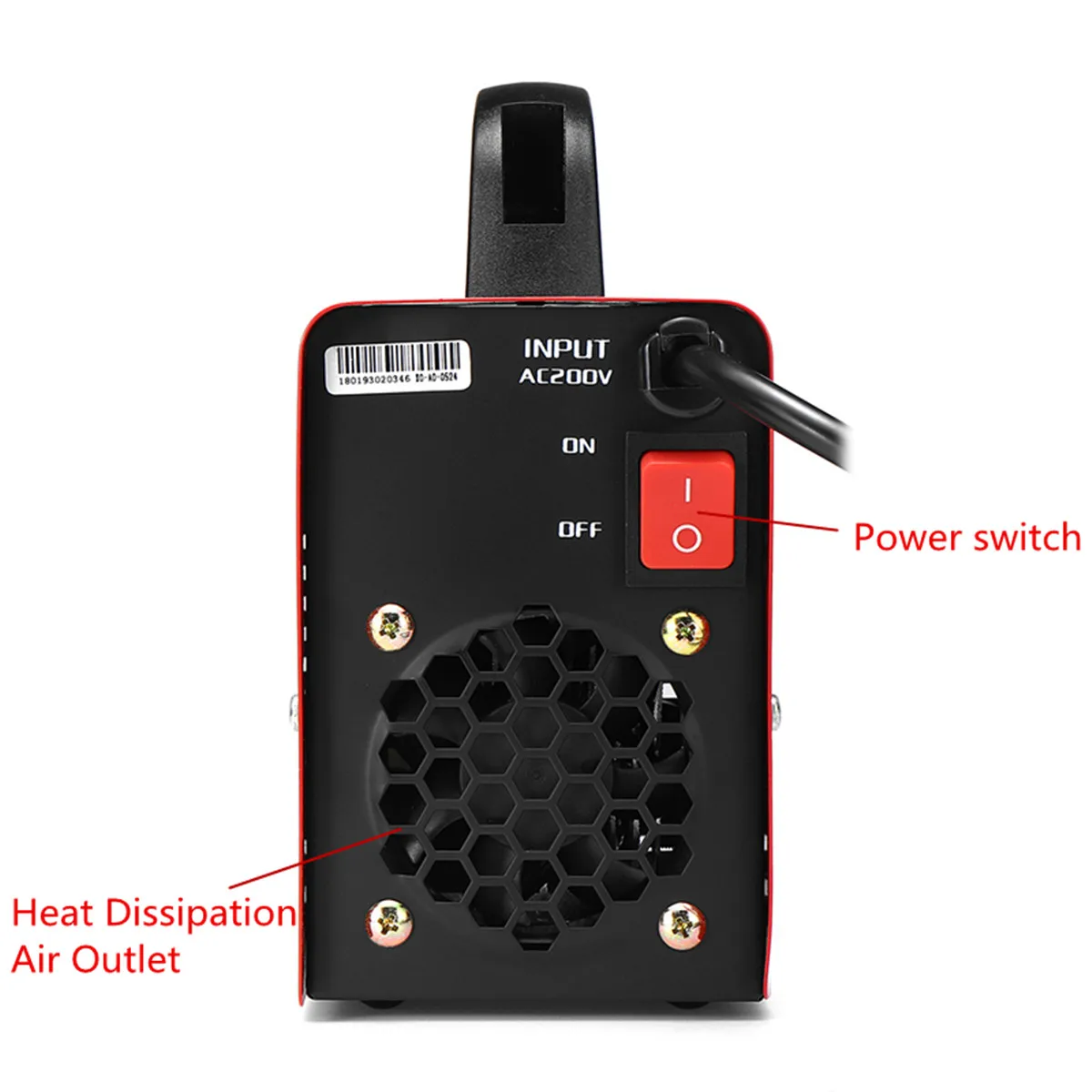 220V 10-200A 4000W Handheld Mini MMA IGBT Inverter Mini Electric ARC Welding Welder-Machine Tool