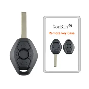 

3 Buttons Smart Car Key Shell Case for BMW 1 3 5 6 7 Series SERIES Z3 Z4 X3 X5 M5 325i E38 E39 E46 Auto Car Remote Key Fob Case