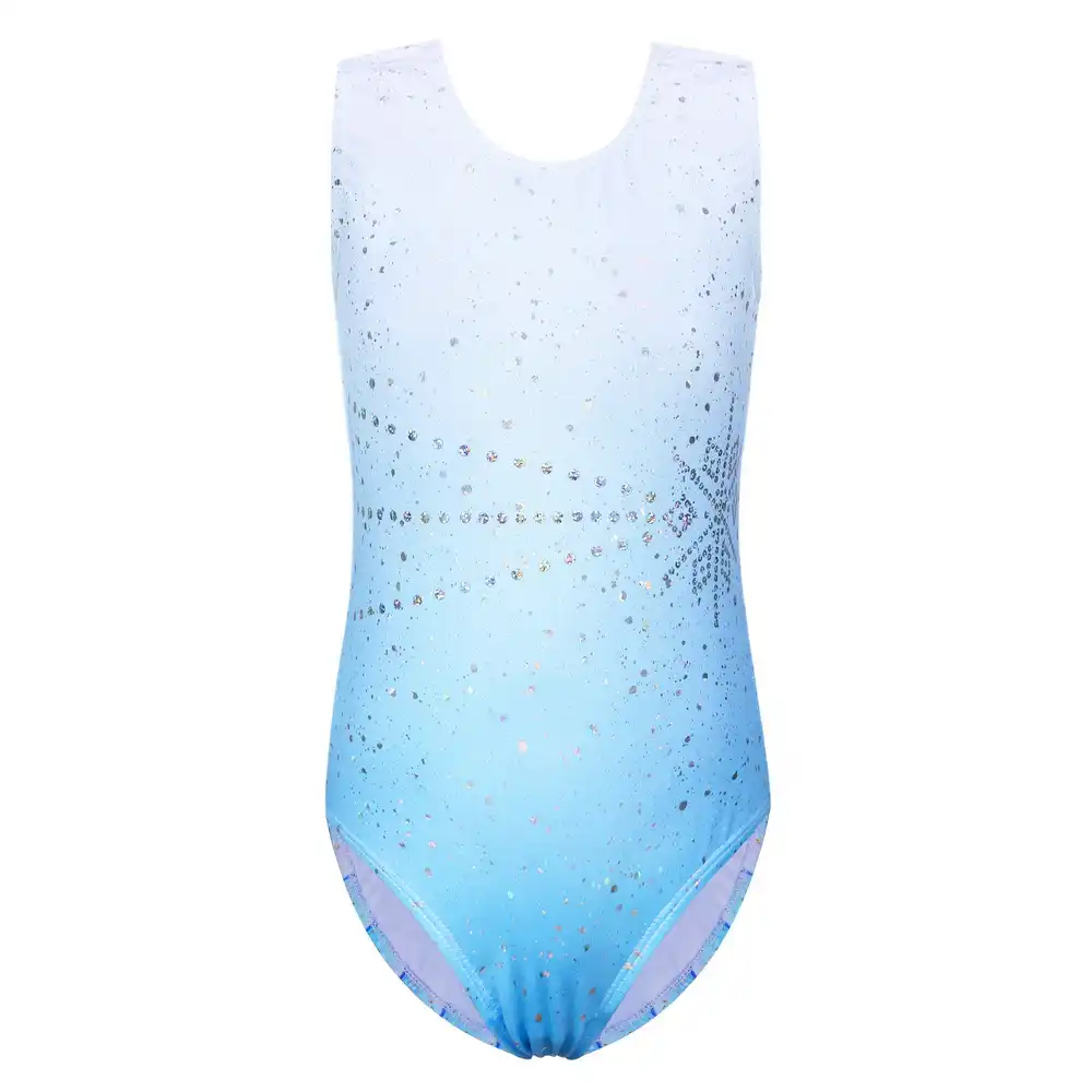 baby blue dance leotard