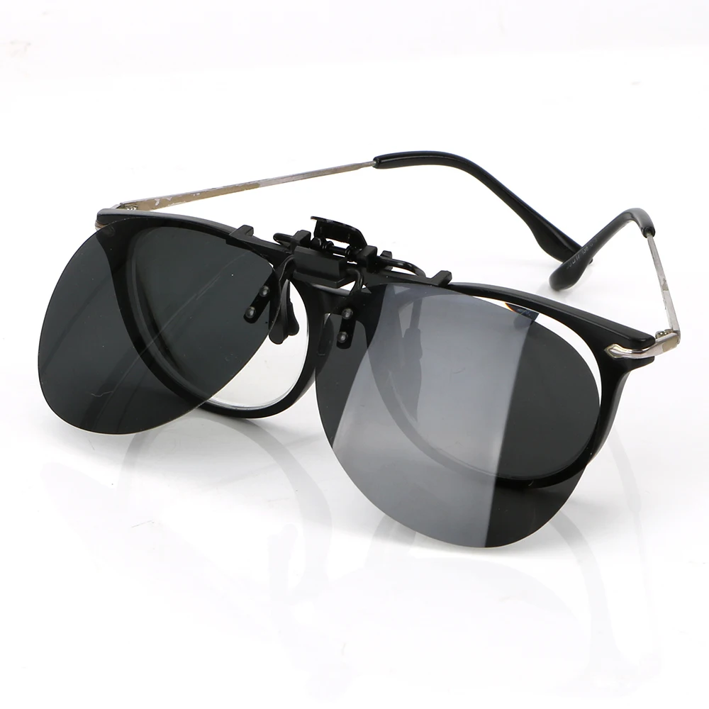 LEEPEE клипса на солнцезащитных очках поляризованные солнцезащитные очки анти-UVA UVB для вождения автомобиля ночного видения линзы водительские очки для мужчин и женщин