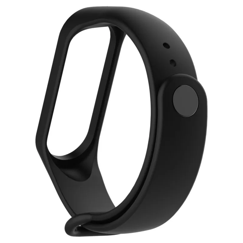 New Smart Watch Band Men Women Solid Color Wristband Silicone Strap Wrist Band Replacement for Xiaomi Mi Band 3 Smart Bracelet