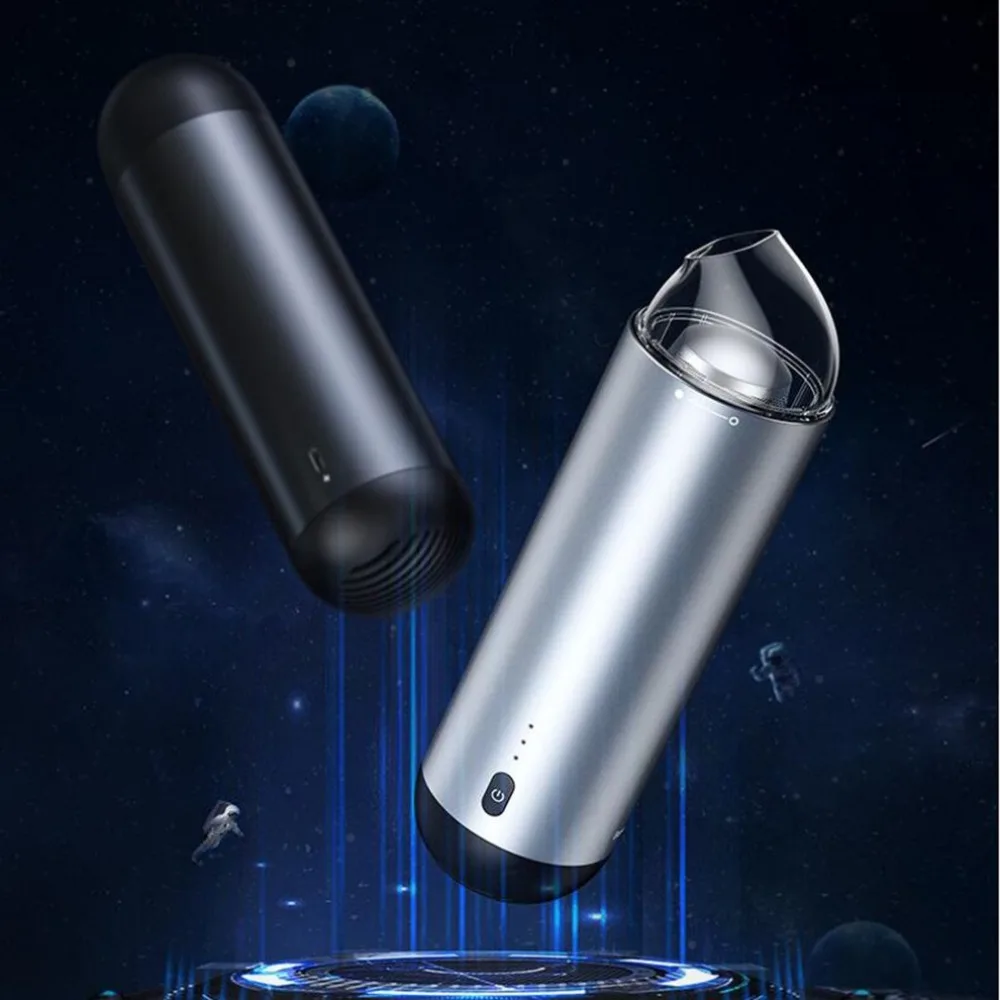 Space Capsule Wireless Vacuum Cleaner Mini Handheld Portable Car Dual-Use Vacuum Cleaner Car Vacuum Cleaner