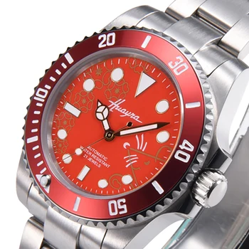 

Huayra2020 New 40mm Fine Steel Dial Fashion Fine Sapphire Crystal Men's Watch Automatic Chain Mechanical Watch