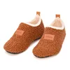 Winter Children Cashmere Slippers Kids Soft Warm Sock Floor Shoes Boys Rubber Soles Non-slip Cotton Slippers Indoor Home Shoes ► Photo 3/6