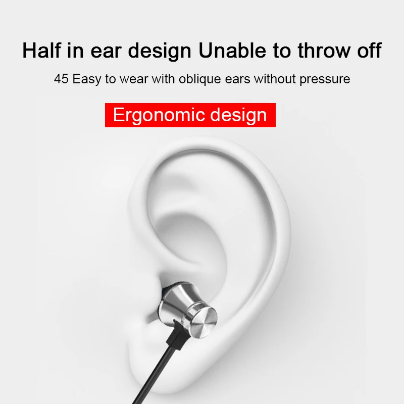 KUGE Bluetooth Earphone Sport Magnetic V4.2 Stereo Sports Waterproof Earbuds
