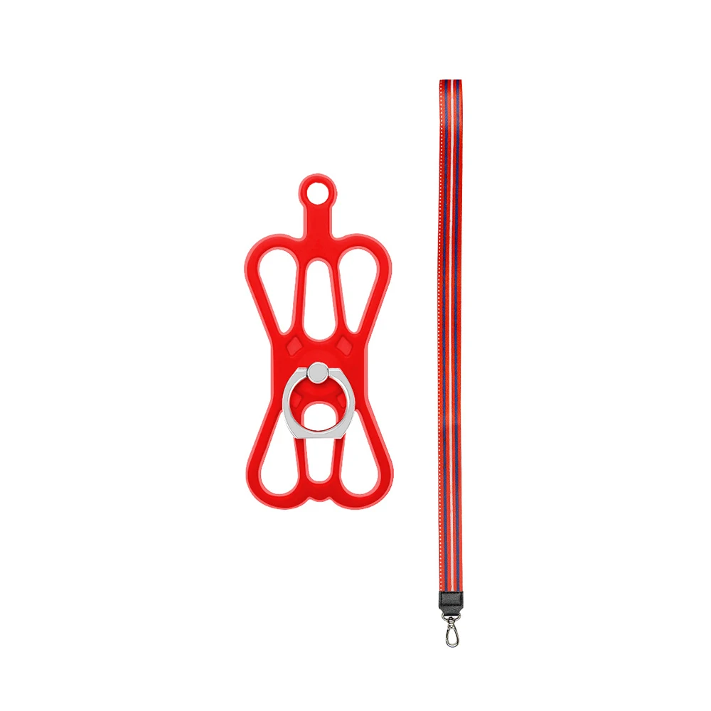 Canvas lanyard Универсальный силиконовый ремешок-держатель чехол для мобильного телефона шейный ремешок ожерелье слинг для смартфона мобильный телефон ремешок для телефона - Цвет: Canvas lanyard