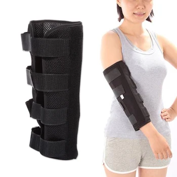 

Hot Elbow Brace Splint Elbow Fracture Immobilizer Protector For Cubital Tunnel Ulnar Nerve Injuries Night Stabilizer Support A3