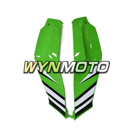 Полный обтекатели для Кавасаки ZX-10R ZX10R 2011 2012 2013 впрыск АБС пластмасса кузов Наборы зеленого и белого цветов передка