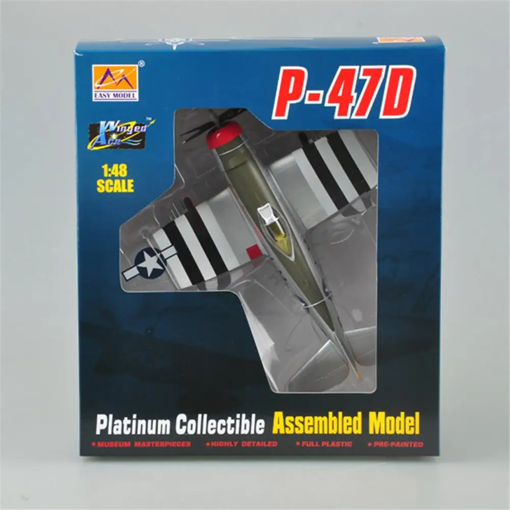 P-47D 62FS, 56FG 1/48 самолета готовой самолет easy Model не литья под давлением