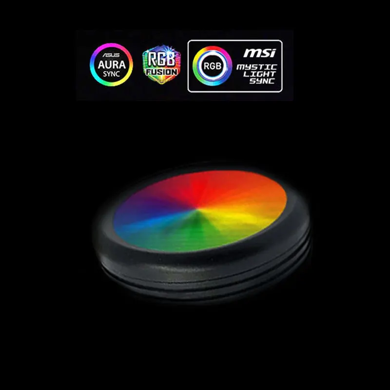 Компьютерные кабели C2812M01 5VD G/3PIN разноцветные RGB-украшения светодиодные шасси