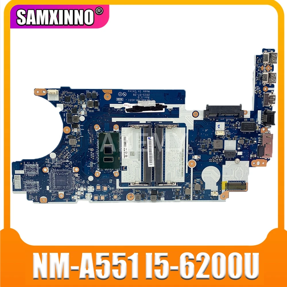 SAMXINNO For Lenovo ThinkPad E460 E460C CE460 NM-A551 Laotop Mainboard Motherboard with i5-6200U CPU | Компьютеры и офис
