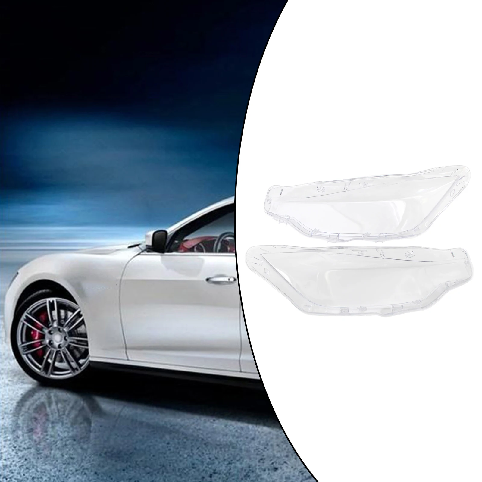 Car Front Headlight Headlamp Lens Cover for BMW 3 Series F30 320i 328dX