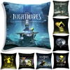 Little Nightmares 2 Pillow Case 45CM Pillow Inner Is Not Included Boys Girls Kids Cartoon Anime Toys Gift New Arrival 1
