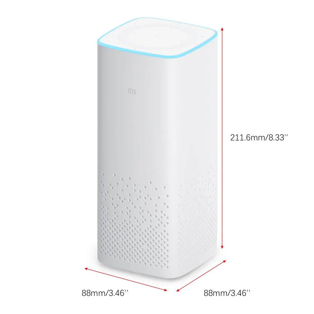 Xiaomi Mi динамик AI wifi bluetooth голосовое дистанционное управление Портативный Умный дом свет музыкальный плеер xiaoai приложение для Android Iphone