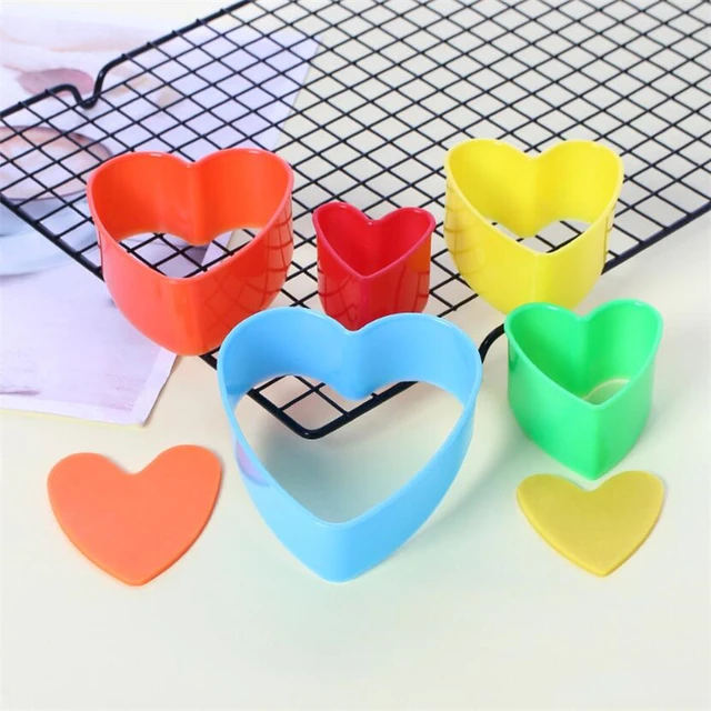 Embossed Heart Fondant Cutter  Cookies Cutter Tools 3d Heart - New Heart  Cookie Mold - Aliexpress