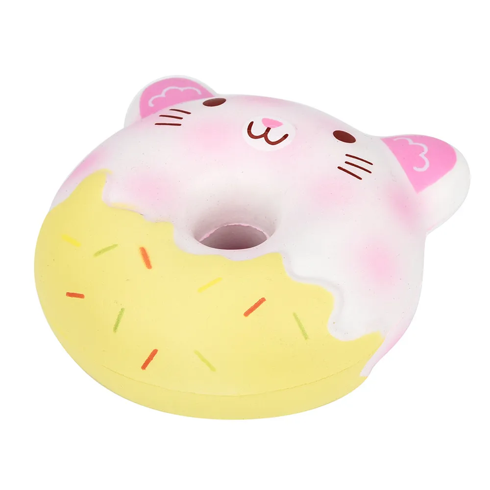 Squishies Милая панда пончики Kawaii крем ароматизированный медленно поднимающийся стресс облегчение игрушка красочный красивый подарок для детей модная игрушка