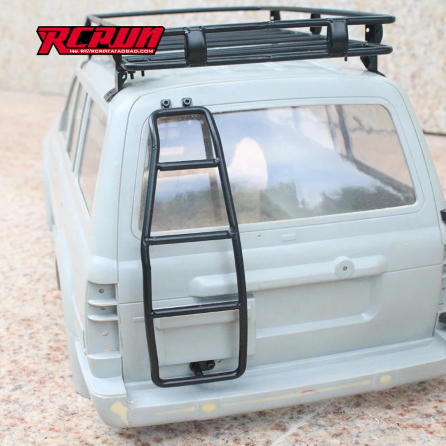 

Rc Car Body Shell Metal Ladder For 1/10 Scale Rock Crawler Cars LC80 TRX4 SCX10 2 II 90046 JEEP Toys Model Parts Accessories