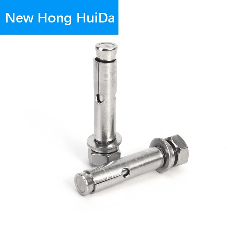 

External Hexagon Built-in Sleeve Expansion Screw Concrete Anchor Bolt 304 Stainless Steel