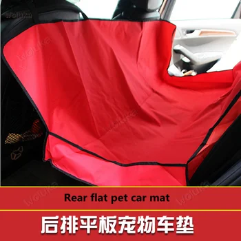 

Pet car mat car mat rear seat one high and one low rear row Oxford cloth mat waterproof and anti-fouling CD50 Q02