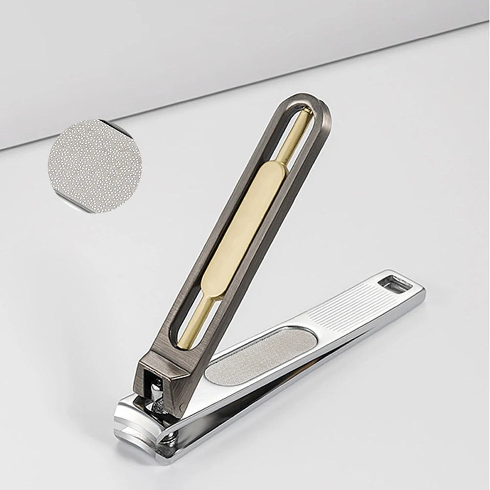 Large Adult Fingernail Toenail Thicken Scissors Manicure Tool Carbon Steel Nail Clippers Professional Flat Head Trimmer Cutter